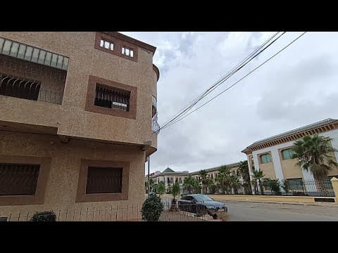منزل جوج واجهات للبيع بالقنيطرة 0600735717 حي مغرب العربي سعر 167 قرب وسط المدينة 1