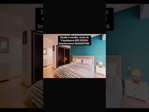 ستوديو للبيع، طريق الدار البيضاء مراكش 🔑🔑🌴🔥🔥 1